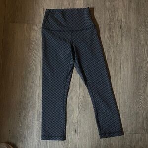 Lululemon Black Patterned Leggings